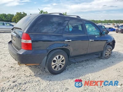 Trzecie zdjęcie samochodu z tyłu: 2003 ACURA MDX TOURING VIN:2HNYD18703H551702 - miniatura