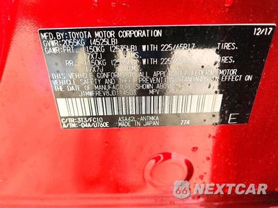 Zdjęcie 13 z 13 samochodu: 2018 TOYOTA RAV4 XLE VIN:JTMWFREV8JD114503 - miniatura