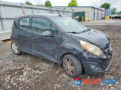 Czwarte zdjęcie samochodu z boku: 2013 CHEVROLET SPARK LS VIN:KL8CB6S92DC615250 - miniatura