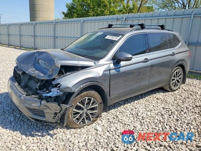 2019 VOLKSWAGEN TIGUAN SE 3VV2B7AX3KM010708 - główne zdjęcie licytacji z USA - miniatura