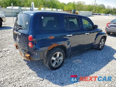 Trzecie zdjęcie samochodu z tyłu: 2008 CHEVROLET HHR LT VIN:3GNDA23D68S518523 - miniatura