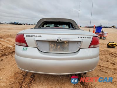 Zdjęcie 6 z 13 samochodu: 2005 CHRYSLER SEBRING LIMITED VIN:1C3EL65R05N704219 - miniatura