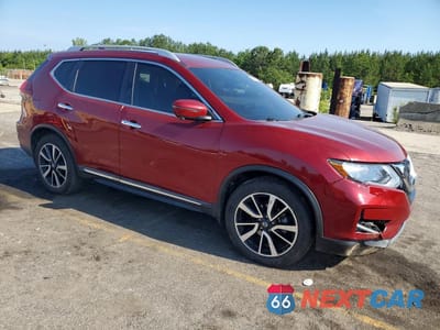 Czwarte zdjęcie samochodu z boku: 2019 NISSAN ROGUE SL VIN:5N1AT2MT3KC811915 - miniatura