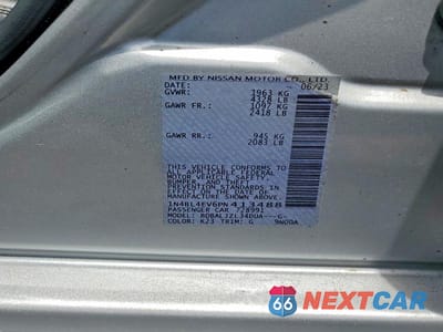 Zdjęcie 13 z 13 samochodu: 2023 NISSAN ALTIMA SL VIN:1N4BL4EV6PN413488 - miniatura