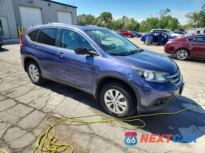 Czwarte zdjęcie samochodu z boku: 2013 HONDA CR-V EX VIN:5J6RM4H59DL001214 - miniatura