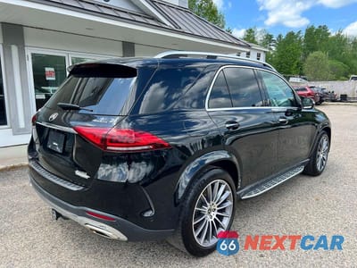 Czwarte zdjęcie samochodu z boku: 2021 MERCEDES-BENZ GLE 450 4MATIC VIN:4JGFB5KBXMA561043 - miniatura