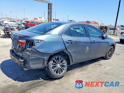 Trzecie zdjęcie samochodu z tyłu: 2015 TOYOTA COROLLA S PLUS VIN:2T1BURHE0FC410412 - miniatura