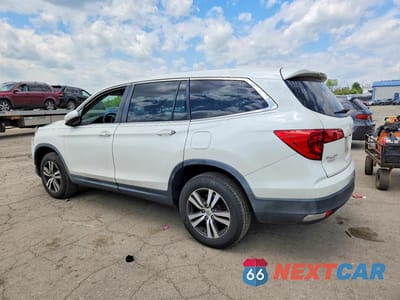 Drugie zdjęcie samochodu z przodu: 2017 HONDA PILOT EXL VIN:5FNYF6H50HB015809 - miniatura