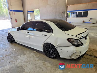 Drugie zdjęcie samochodu z przodu: 2020 MERCEDES-BENZ C 63 AMG VIN:55SWF8GB0LU332278 - miniatura