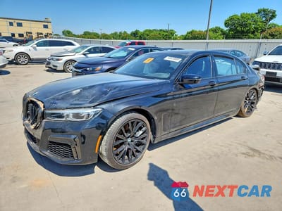 2022 BMW 750 XI WBA7U2C09NCK79994 - główne zdjęcie licytacji z USA - miniatura