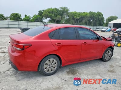 Trzecie zdjęcie samochodu z tyłu: 2020 KIA RIO S VIN:3KPA24AD8LE337776 - miniatura