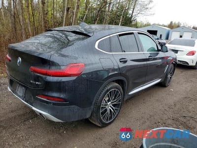 Trzecie zdjęcie samochodu z tyłu: 2020 BMW X4 XDRIVE30I VIN:5UX2V1C08L9D03752 - miniatura