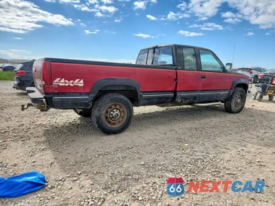 Trzecie zdjęcie samochodu z tyłu: 1992 GMC SIERRA K2500 VIN:2GTGK29KXN1505435 - miniatura