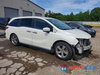 Czwarte zdjęcie samochodu z boku: 2019 HONDA ODYSSEY EXL VIN:5FNRL6H75KB102353 - miniatura