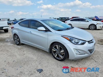 Czwarte zdjęcie samochodu z boku: 2016 HYUNDAI ELANTRA LIMITED VIN:KMHDH4AE0GU573961 - miniatura