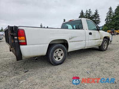 Trzecie zdjęcie samochodu z tyłu: 2002 CHEVROLET SILVERADO C1500 VIN:1GCEC14W12Z137724 - miniatura