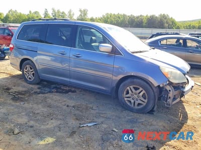 Czwarte zdjęcie samochodu z boku: 2006 HONDA ODYSSEY EXL VIN:5FNRL38736B102498 - miniatura