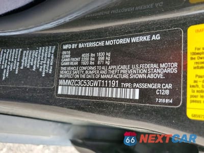Zdjęcie 12 z 12 samochodu: 2016 MINI COOPER S COUNTRYMAN VIN:WMWZC3C53GWT11191 - miniatura