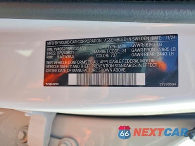 Zdjęcie 13 z 13 samochodu: 2025 VOLVO XC90 PLUS VIN:YV4062PB8S1351721 - miniatura