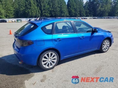 Trzecie zdjęcie samochodu z tyłu: 2008 SUBARU IMPREZA WRX VIN:JF1GH746X8G811912 - miniatura