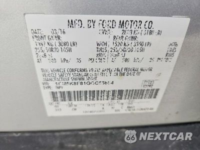 Zdjęcie 13 z 13 samochodu: 2016 FORD EXPLORER LIMITED VIN:1FM5K8F81GGC55684 - miniatura