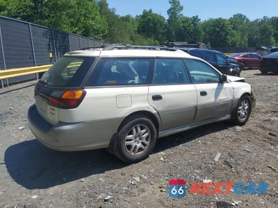Trzecie zdjęcie samochodu z tyłu: 2002 SUBARU LEGACY VIN:4S3BH675527659448 - miniatura