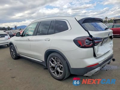 Drugie zdjęcie samochodu z przodu: 2023 BMW X3 SDRIVE30I VIN:5UX43DP07P9R62838 - miniatura