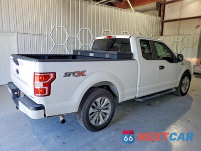 Trzecie zdjęcie samochodu z tyłu: 2018 FORD F150 SUPER CAB VIN:1FTEX1CPXJFB78819 - miniatura