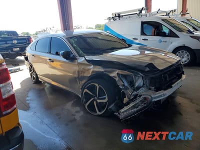Czwarte zdjęcie samochodu z boku: 2021 HONDA ACCORD SPORT VIN:1HGCV1F38MA120989 - miniatura