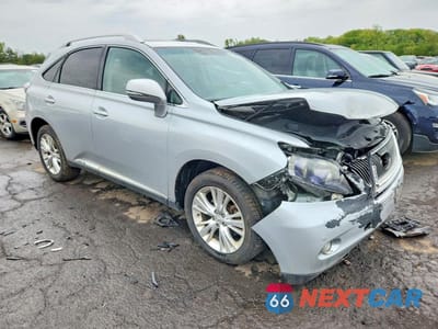 Czwarte zdjęcie samochodu z boku: 2012 LEXUS RX 450H VIN:JTJBC1BA0C2428233 - miniatura