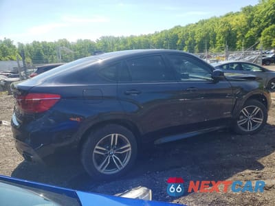 Trzecie zdjęcie samochodu z tyłu: 2015 BMW X6 XDRIVE50I VIN:5UXKU6C52F0F94009 - miniatura