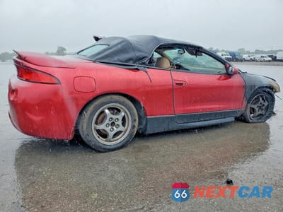 Trzecie zdjęcie samochodu z tyłu: 1999 MITSUBISHI ECLIPSE SPYDER GST VIN:4A3AX55F7XE063794 - miniatura