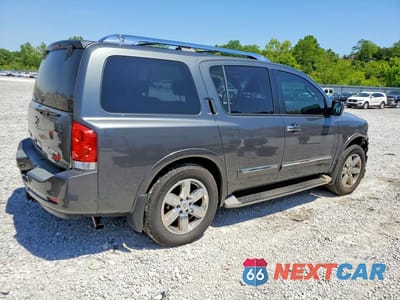 Trzecie zdjęcie samochodu z tyłu: 2011 NISSAN ARMADA PLATINUM VIN:5N1AA0NE3BN623443 - miniatura