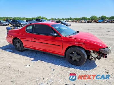 Czwarte zdjęcie samochodu z boku: 2002 CHEVROLET MONTE CARLO VIN:2G1WW12E829353059 - miniatura