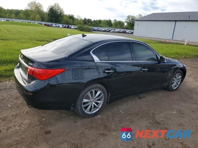 Trzecie zdjęcie samochodu z tyłu: 2017 INFINITI Q50 3.0T PREMIUM VIN:JN1EV7AR0HM831552 - miniatura