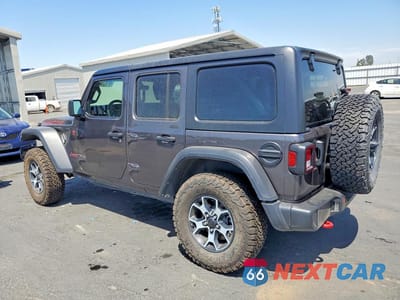 Drugie zdjęcie samochodu z przodu: 2021 JEEP WRANGLER UNLIMITED RUBICON VIN:1C4HJXFN5MW796601 - miniatura