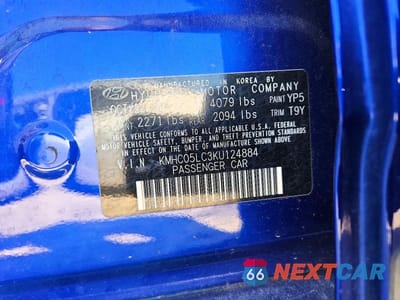 Zdjęcie 13 z 13 samochodu: 2019 HYUNDAI IONIQ LIMITED VIN:KMHC05LC3KU124884 - miniatura