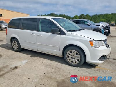 Czwarte zdjęcie samochodu z boku: 2017 DODGE GRAND CARAVAN SE VIN:2C4RDGBG4HR855736 - miniatura