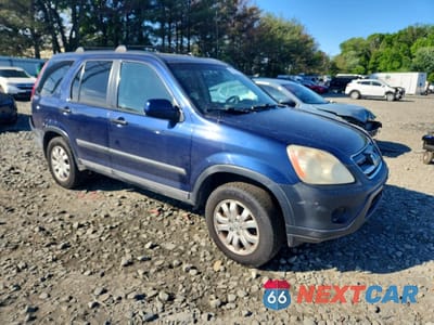 Czwarte zdjęcie samochodu z boku: 2005 HONDA CR-V EX VIN:SHSRD78895U313371 - miniatura