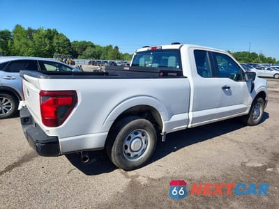 Trzecie zdjęcie samochodu z tyłu: 2024 FORD F150 XL VIN:1FTEX1KP0RKD26853 - miniatura
