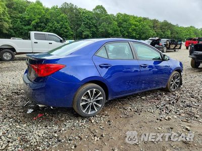 Trzecie zdjęcie samochodu z tyłu: 2019 TOYOTA COROLLA SE VIN:2T1BURHE8KC167183 - miniatura