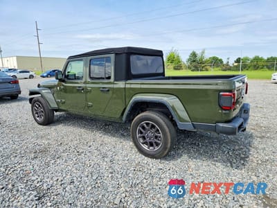 Drugie zdjęcie samochodu z przodu: 2022 JEEP GLADIATOR OVERLAND VIN:1C6HJTFG2NL129487 - miniatura
