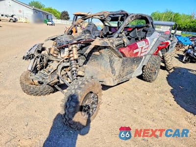 Drugie zdjęcie samochodu z przodu: 2024 CAN-AM MAVERICK X3 UTILITY VEHICLE VIN:3JBVGAY4XRE001680 - miniatura