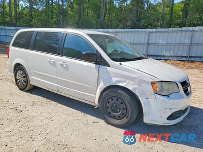 Czwarte zdjęcie samochodu z boku: 2014 DODGE GRAND CARAVAN SE VIN:2C4RDGBG1ER452535 - miniatura