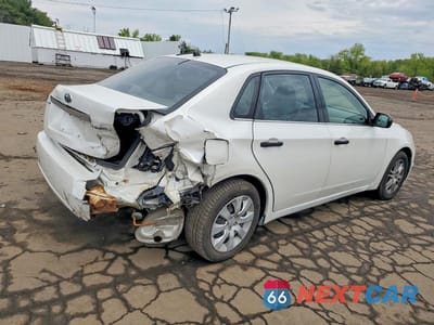 Trzecie zdjęcie samochodu z tyłu: 2008 SUBARU IMPREZA 2.5I VIN:JF1GE61688H526126 - miniatura