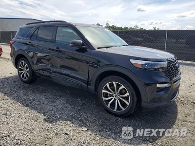 Czwarte zdjęcie samochodu z boku: 2020 FORD EXPLORER ST VIN:1FM5K8GC0LGB46663 - miniatura