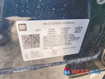 Zdjęcie 13 z 13 samochodu: 2025 CADILLAC XT4 SPORT VIN:1GYFZER46SF159327 - miniatura