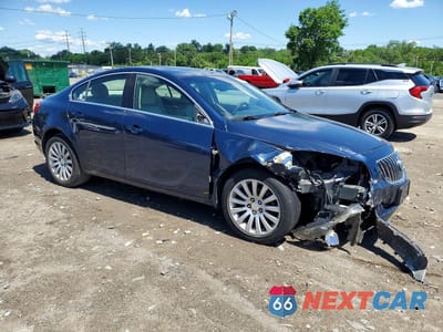 Czwarte zdjęcie samochodu z boku: 2011 BUICK REGAL CXL VIN:W04GP5EC9B1025299 - miniatura
