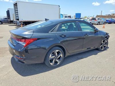 Trzecie zdjęcie samochodu z tyłu: 2023 HYUNDAI ELANTRA LIMITED VIN:KMHLP4AG3PU473451 - miniatura