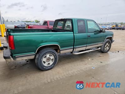 Trzecie zdjęcie samochodu z tyłu: 1999 GMC SIERRA K1500 VIN:1GTEK19R9XR502387 - miniatura